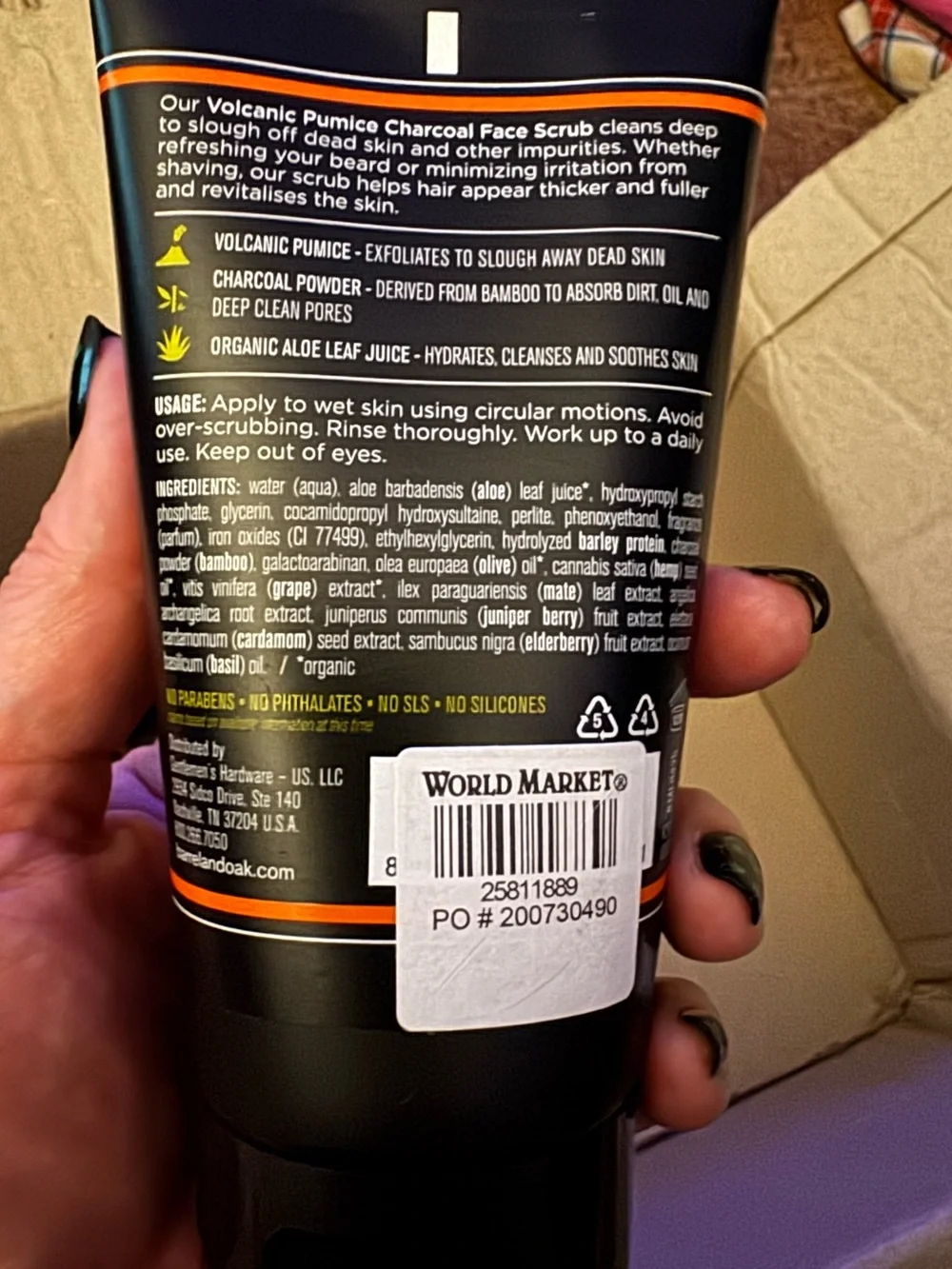 Cost Plus World Market barrel oak